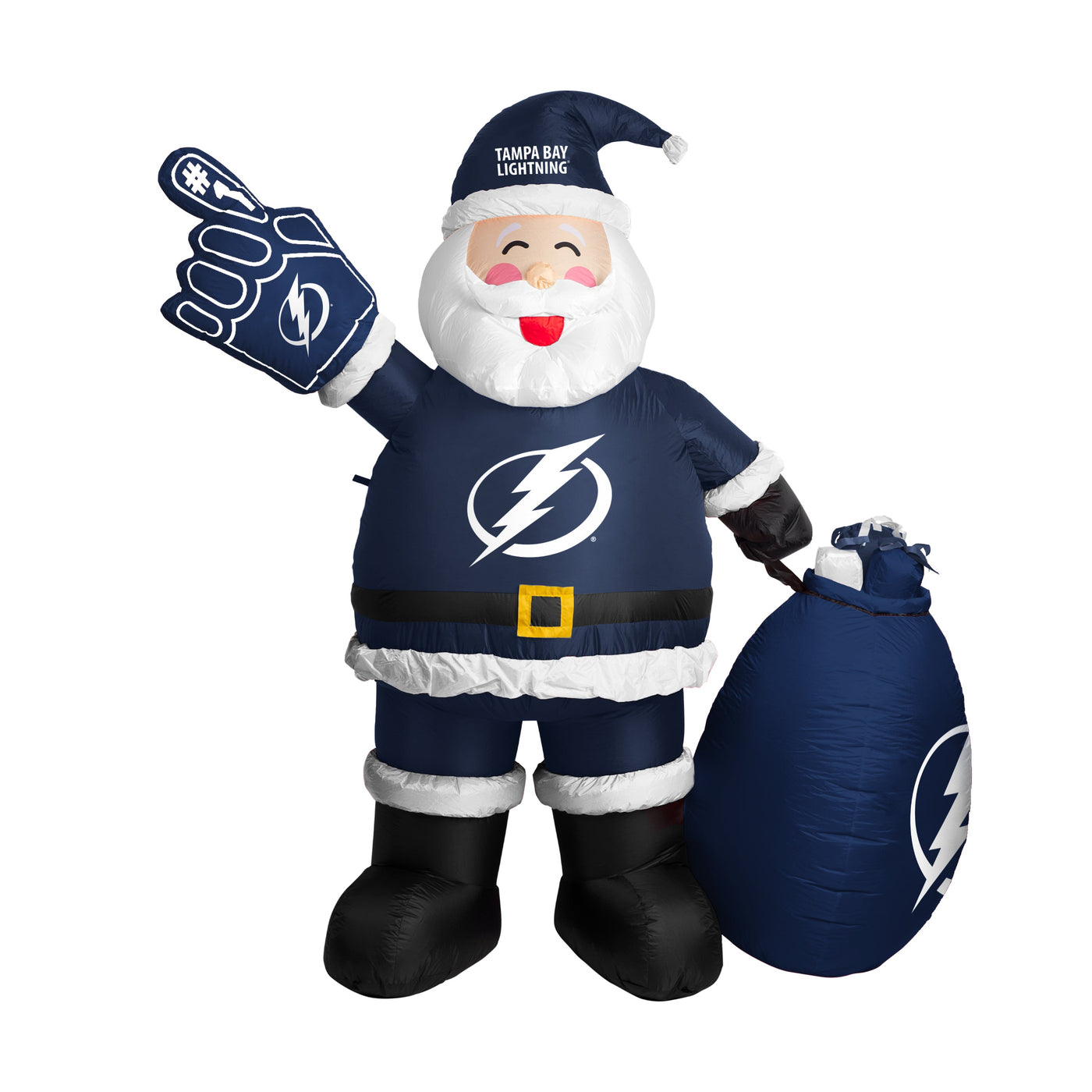 Tampa Bay Lightning Santa Claus Yard Inflatable - Logo Brands