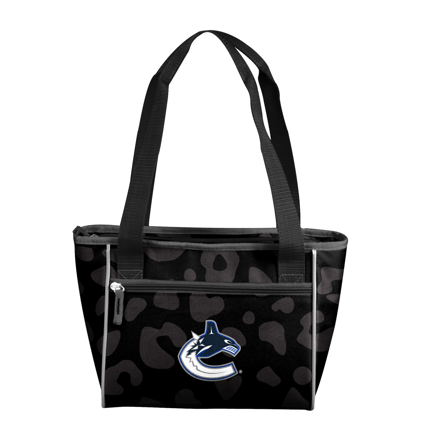Vancouver Canucks Leopard Print 16 Can Cooler Tote