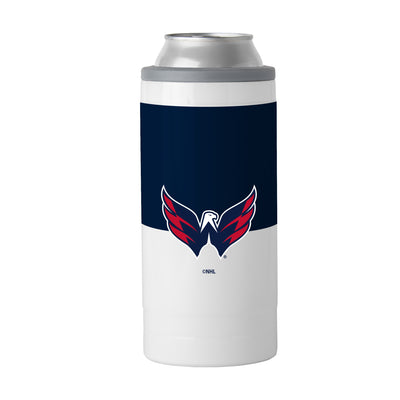 Washington Capitals Colorblock 12oz Slim Can Coolie - Logo Brands