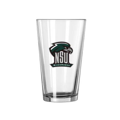 Northeastern State 16oz Logo Pint Glass - Logo Brands