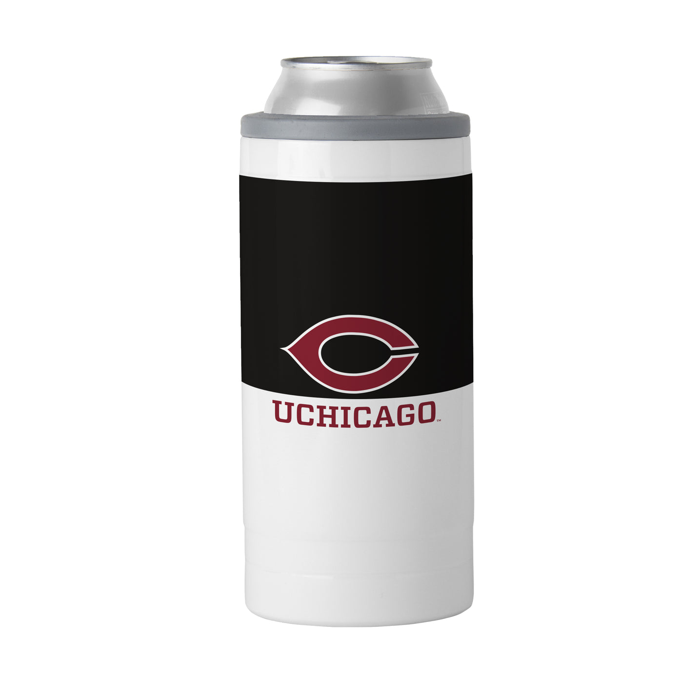 Univ of Chicago 12oz Colorblock Slim Can Coolie