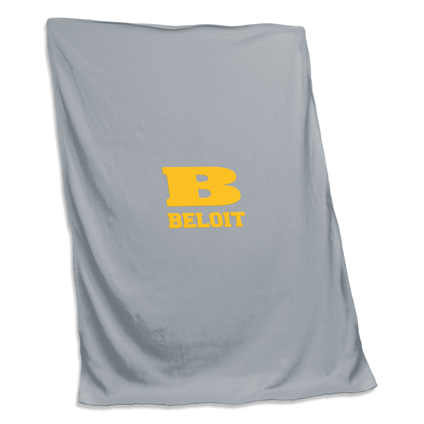 Beloit College Gray Sweatshirt Blanket (Screened) - Logo Brands