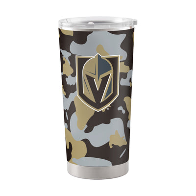 Vegas Golden Knights 20oz Camo Stainless Steel Tumbler - Logo Brands