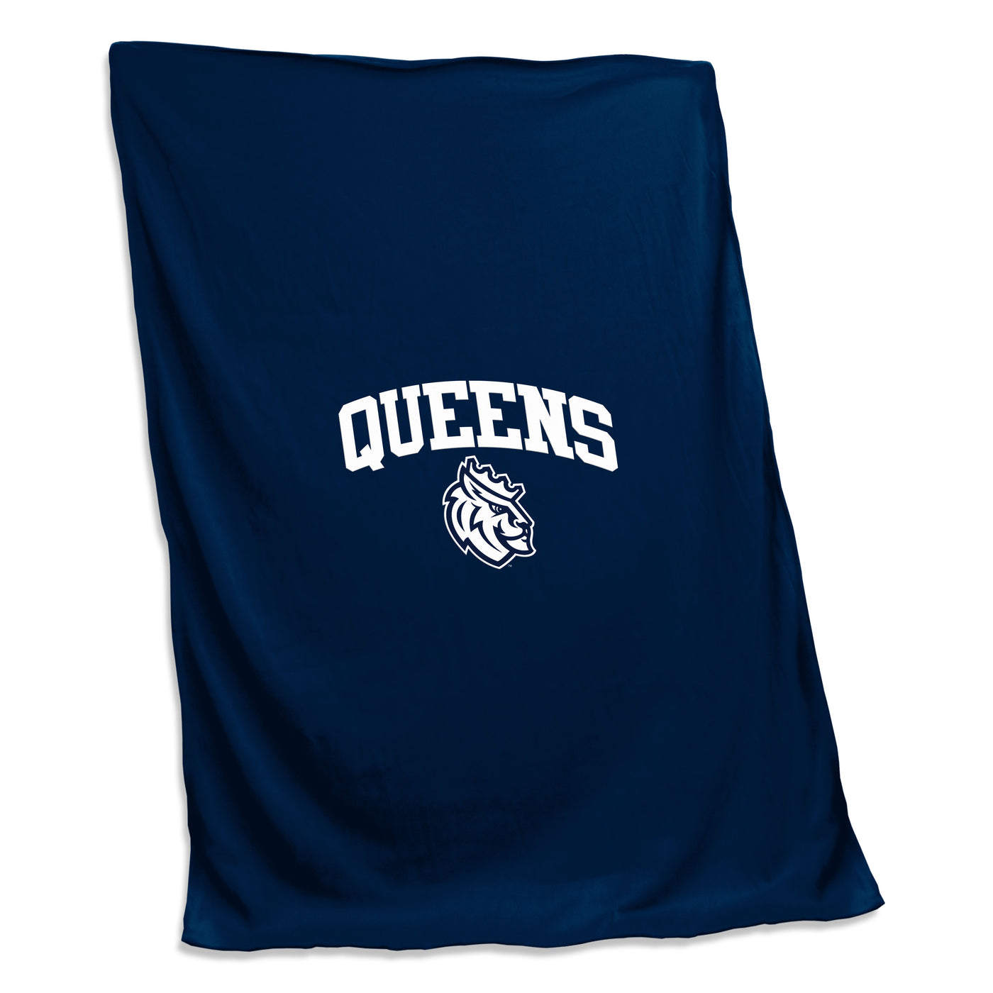 Queens Univ Charlotte Screened Sweatshirt Blanket - Logo Brands