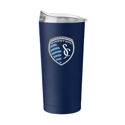 Sporting Kansas City 20oz Flipside Powder Coat Tumbler - Logo Brands