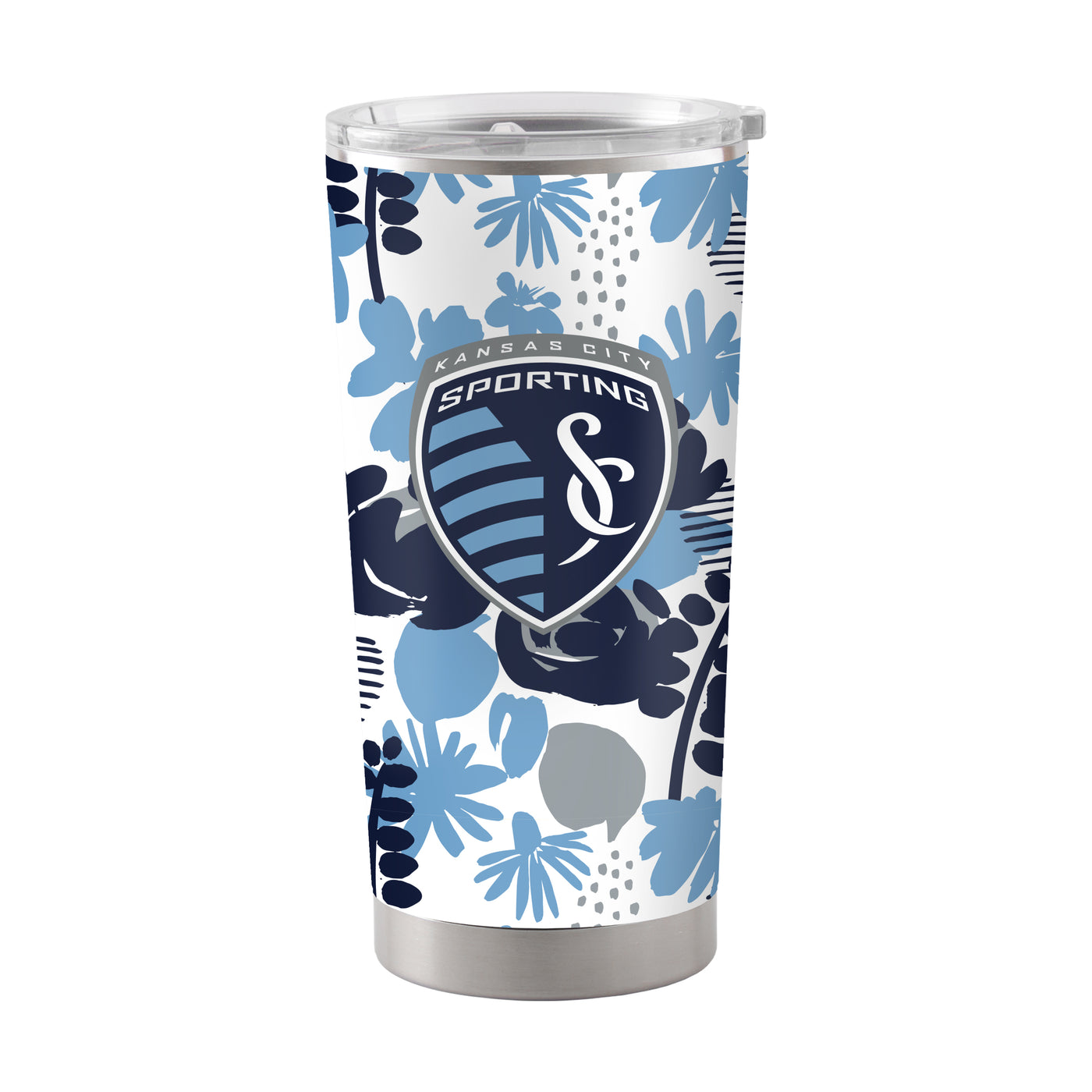 Sporting KC 20oz Floral Stainless Steel Tumbler