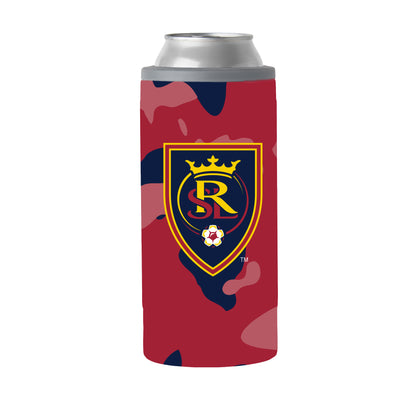 Real Salt Lake 12oz Camo Slim Can Coolie - Logo Brands