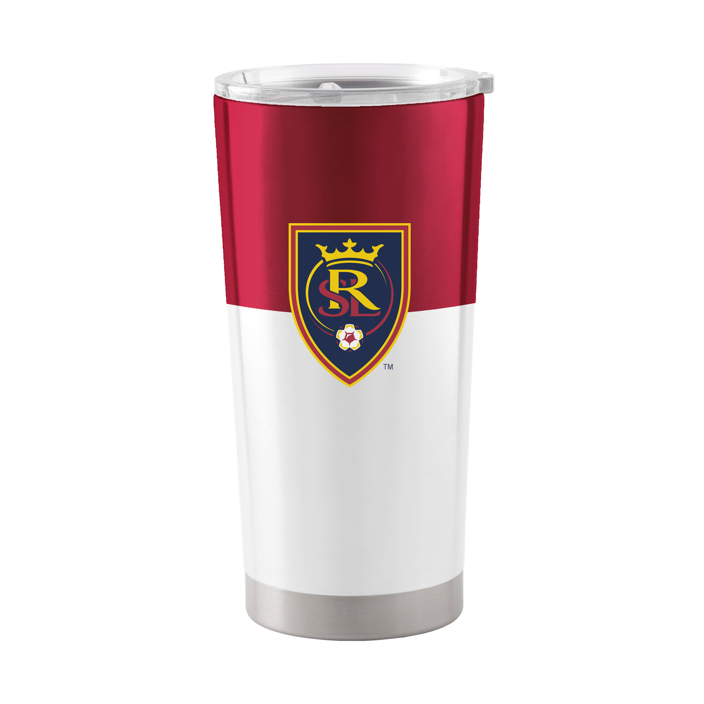 Real Salt Lake 20oz Colorblock Stainless Steel Tumbler - Logo Brands