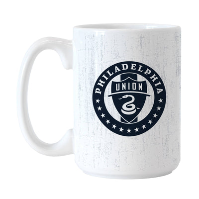 Philadelphia Union Distressed 15oz Sublimated Mug - Logo Brands