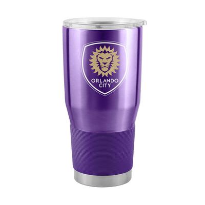 Orlando City SC 30oz Logo Stainless Tumbler - Logo Brands