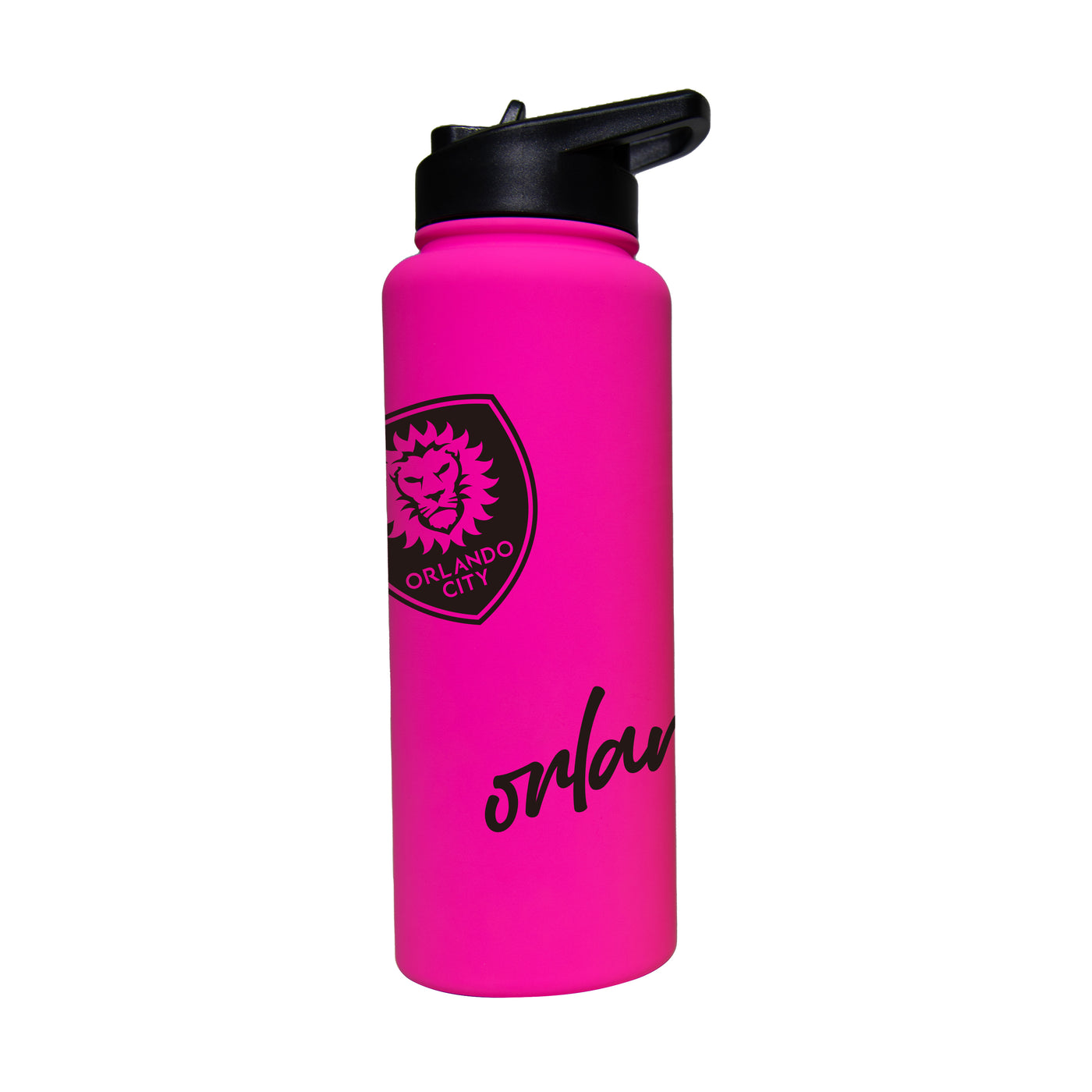 Orlando City 34oz Electric Bold Soft Touch Quencher - Logo Brands