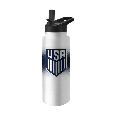 US Mens Soccer 34oz Spray Quencher Bottle - Logo Brands