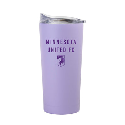 Minnesota United 20oz Tonal Lavender Powder Coat Tumbler - Logo Brands