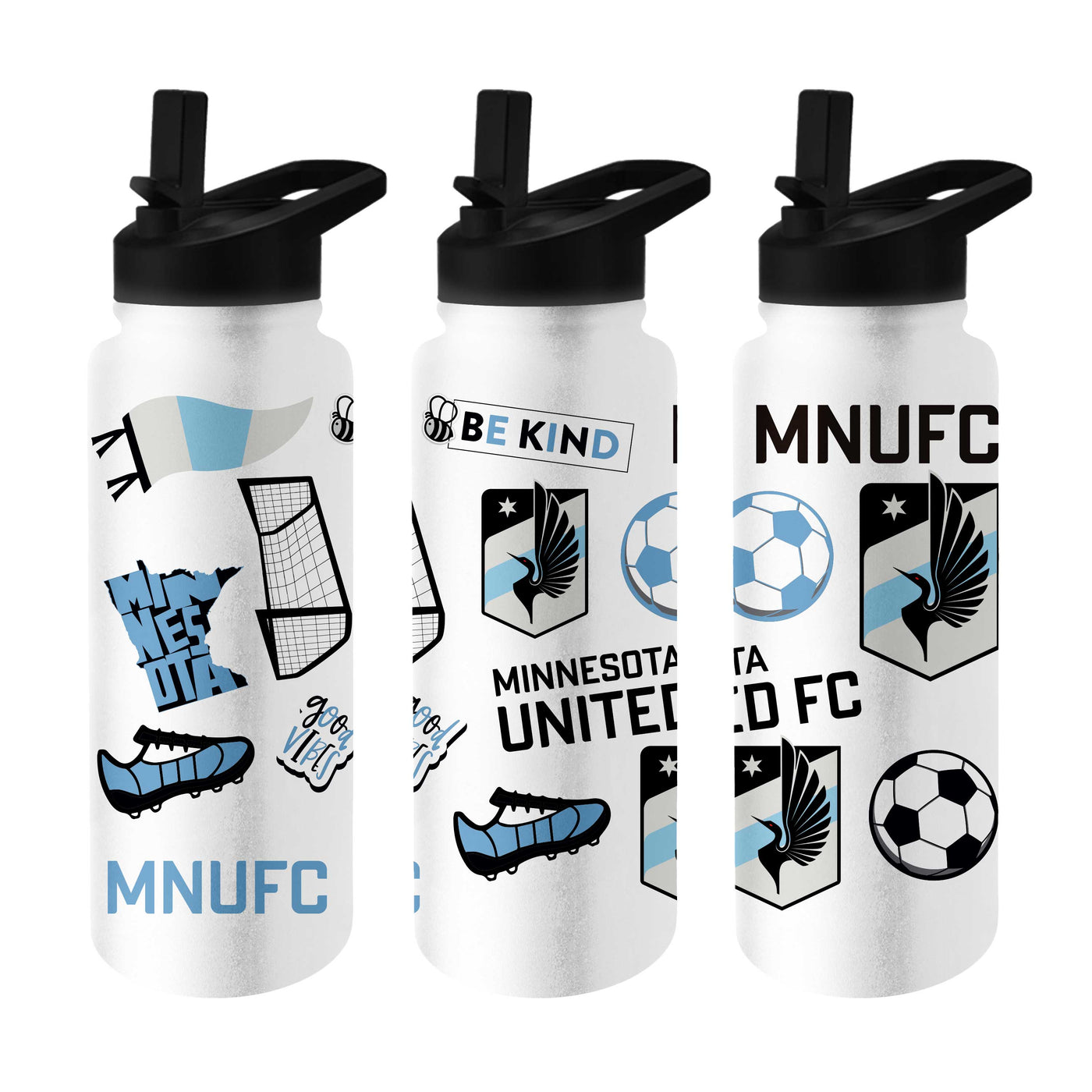 Minnesota United 34oz Native Quencher Bottle - Logo Brands