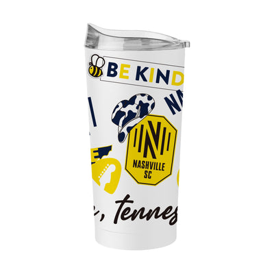 Nashville SC 20oz Native Powder Coat Tumbler