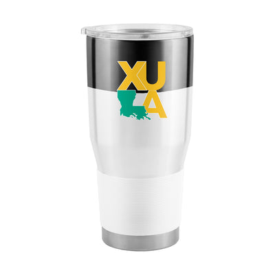 Xavier of Louisiana 30oz Colorblock Stainless Steel Tumbler - Logo Brands