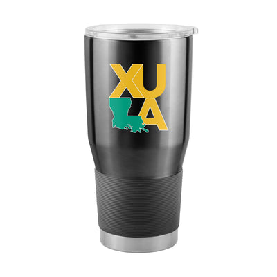 Xavier of Louisiana 30oz Gameday Stainless Steel Tumbler - Logo Brands