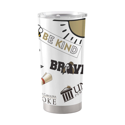 UNC Pembroke 20oz Native Stainless Tumbler - Logo Brands