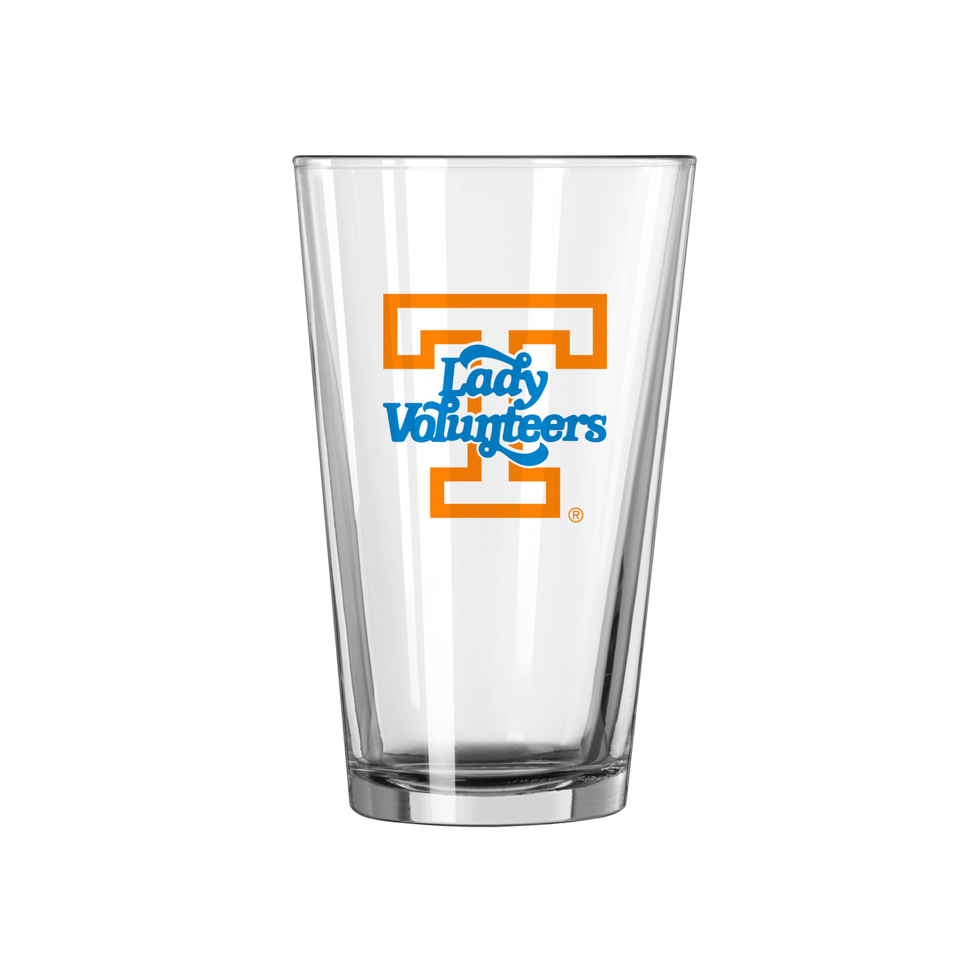 Tennessee Lady Vols 16oz Flipside Pint Glass - Logo Brands