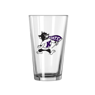 Kansas State Willie 16oz Gameday Pint Glass - Logo Brands