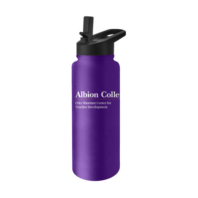 Albion College Fritz Shurmur Center 34oz Quencher Bottle - Logo Brands