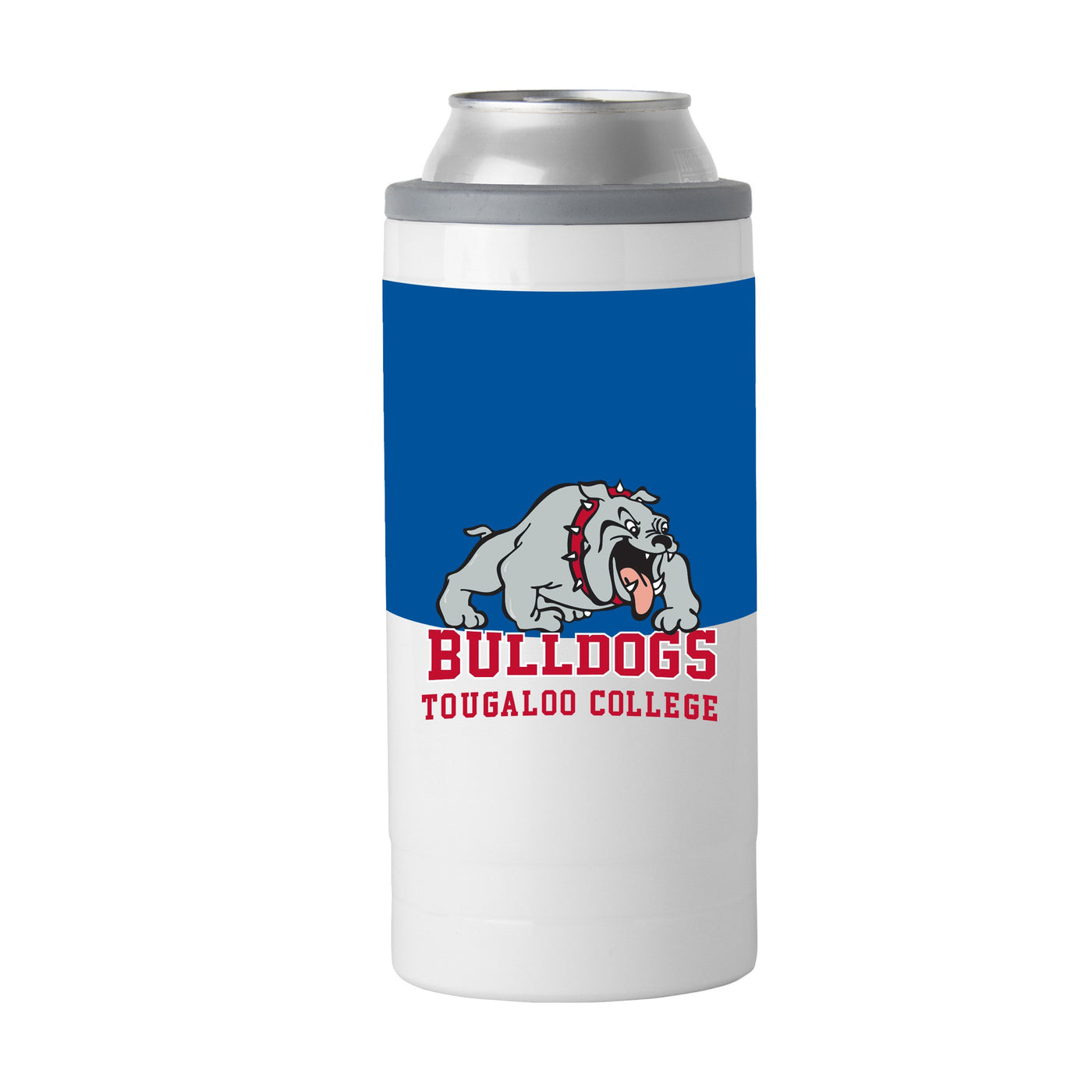 Tougaloo College 12oz Colorblock Slim Can Coolie