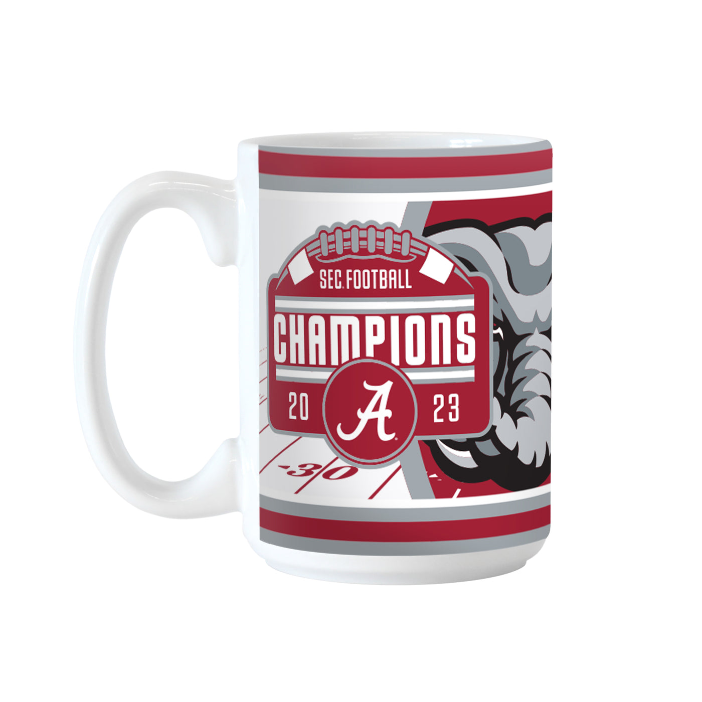 Alabama 15oz 2023 SEC Champions Sublimated Mug