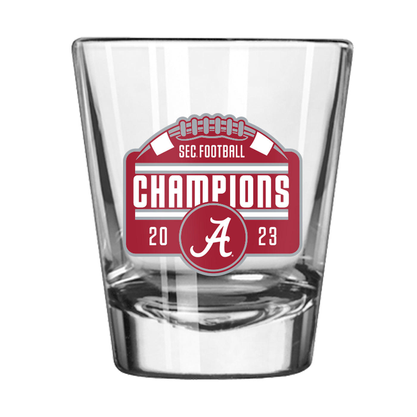 Alabama 2oz 2023 SEC Champions Shot Glass