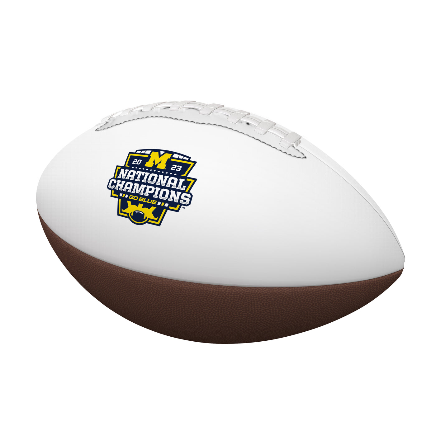 Michigan 2023 CFP National Champions Full Size Autograph Football
