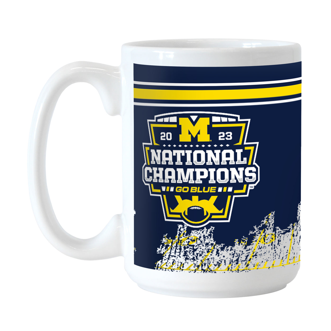 Michigan 2023 CFP National Champions 15oz Sublimated Mug