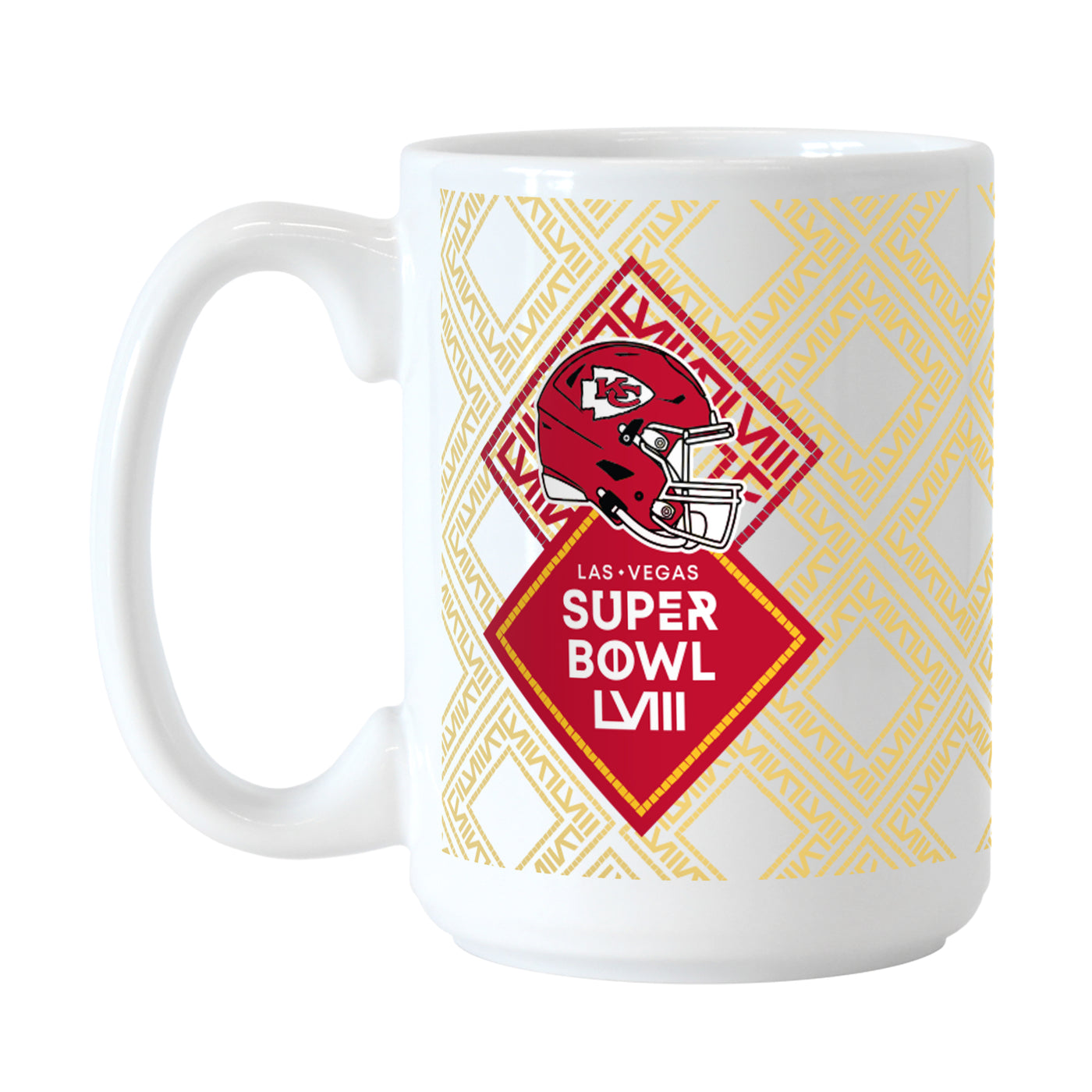 Kansas City Chiefs Super Bowl 58 Bound 15oz Sublimated Mug