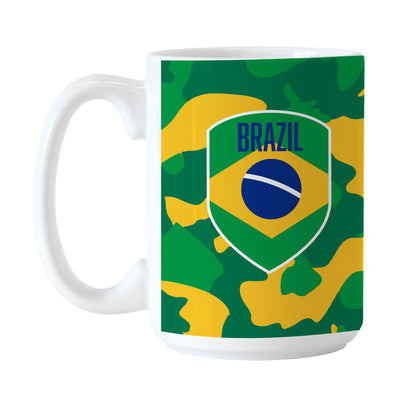 Brazil 15oz Camo Sublimated Mug - Logo Brands