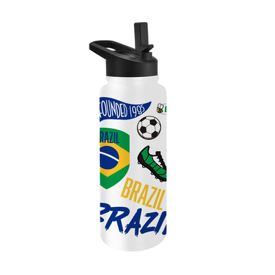 Brazil 34oz Native Quencher Bottle - Logo Brands