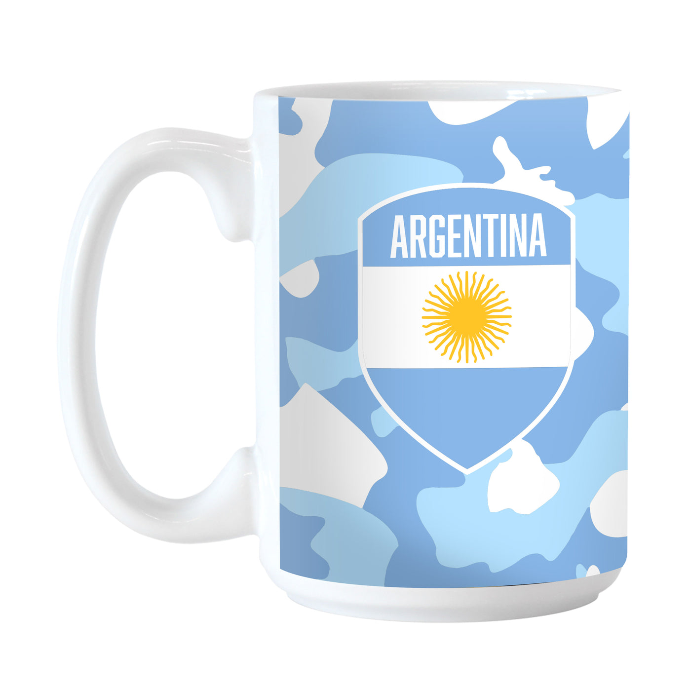 Argentina 15oz Camo Sublimated Mug
