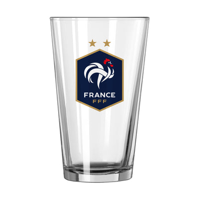 France FC 16oz Overtime Pint Glass - Logo Brands