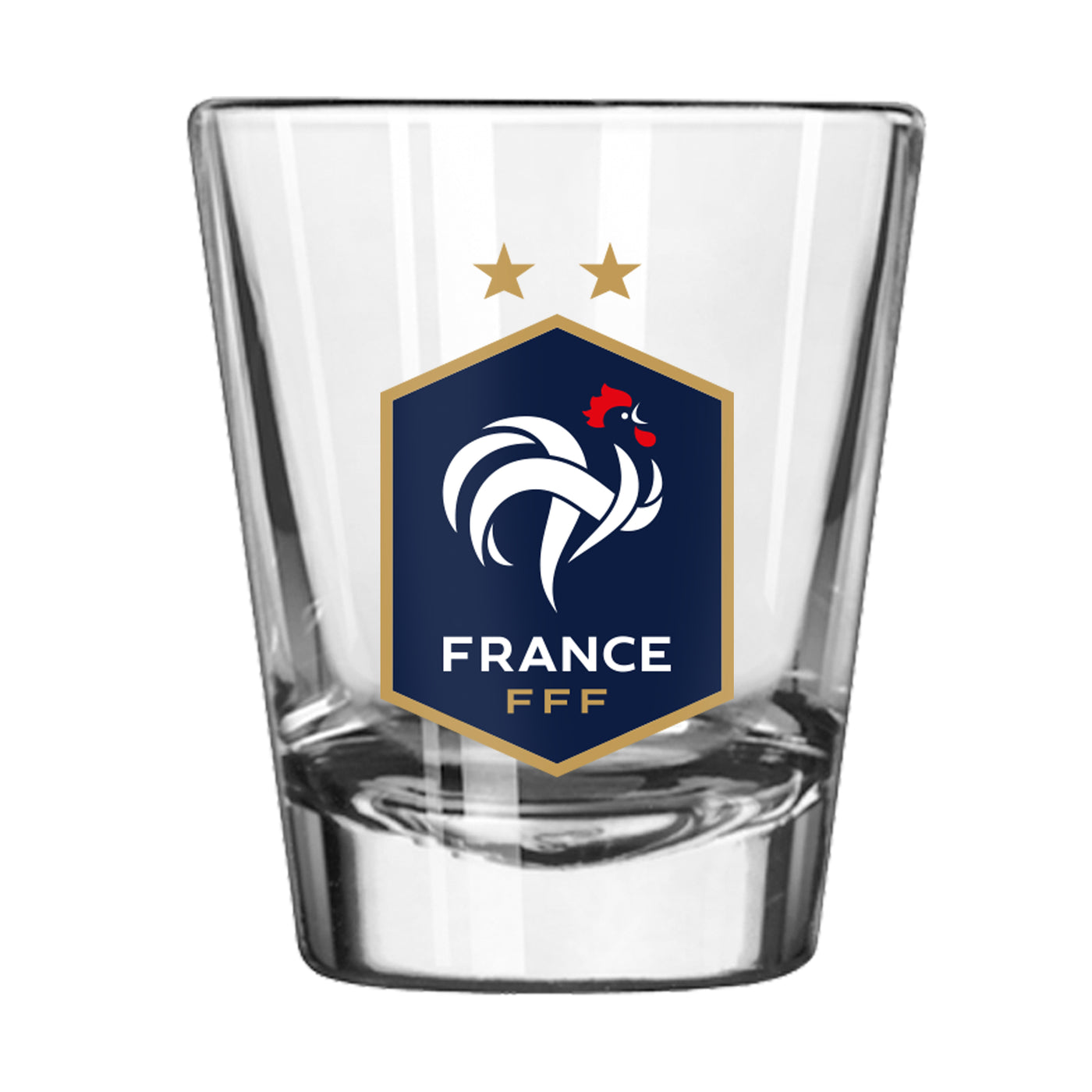 France FC 2oz Logo Shot Glass