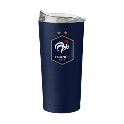 France FC 20oz Flipside Powder Coat Tumbler - Logo Brands