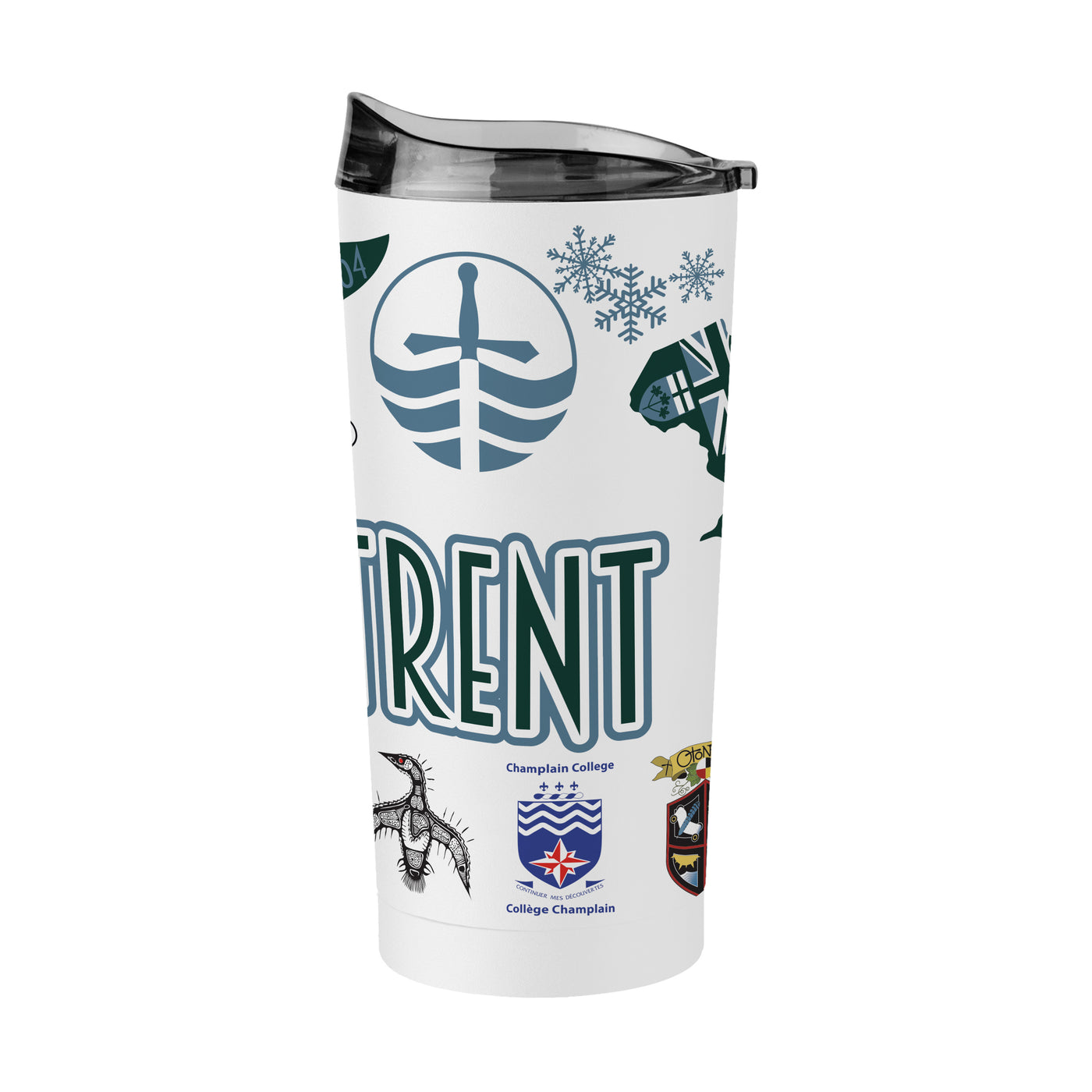 Trent University 20oz Native Powder Coat Tumbler - Logo Brands