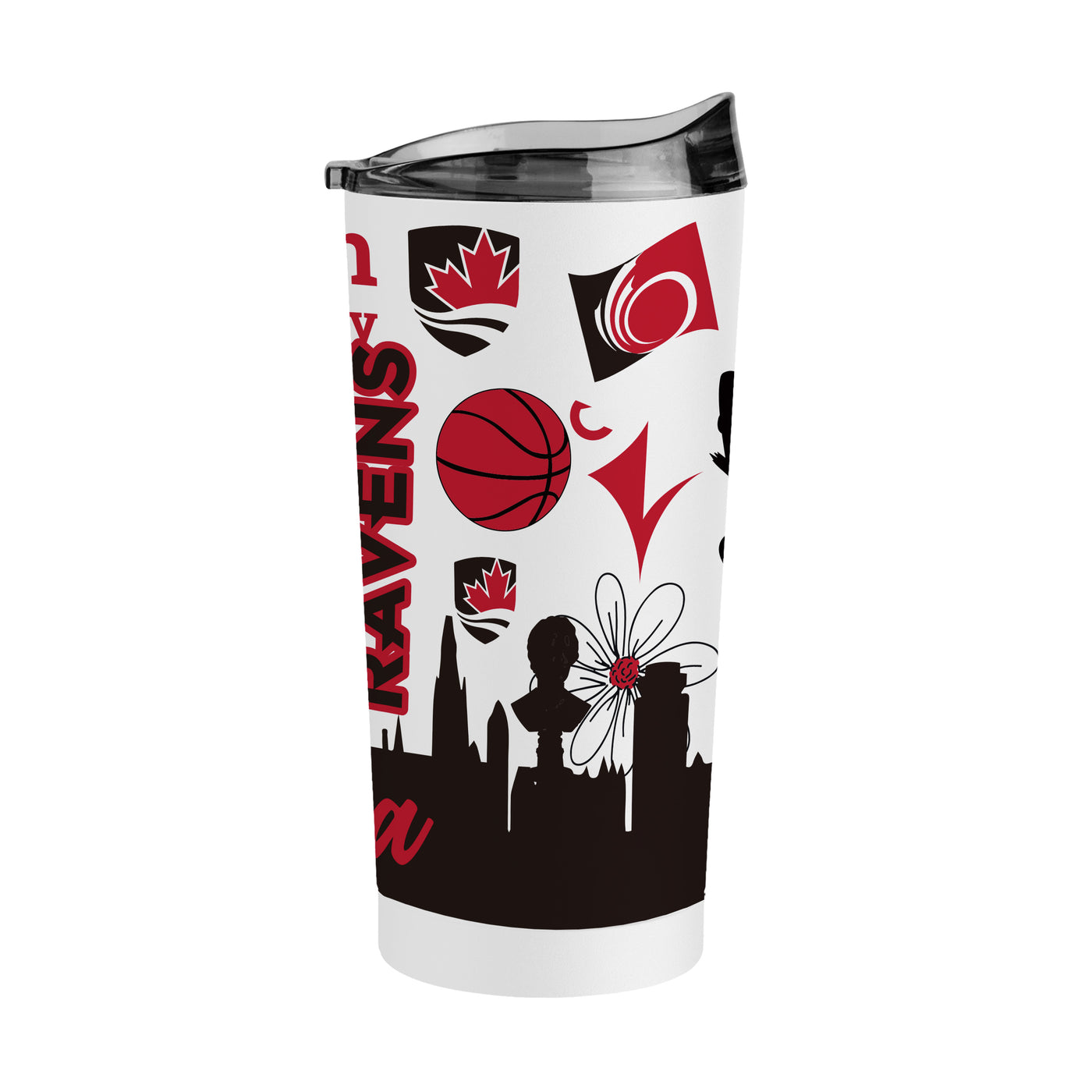 Carleton University 20oz Native Powder Coat Tumbler - Logo Brands