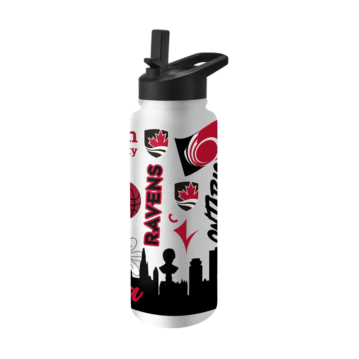 Carleton University 34oz Native Quencher Bottle - Logo Brands