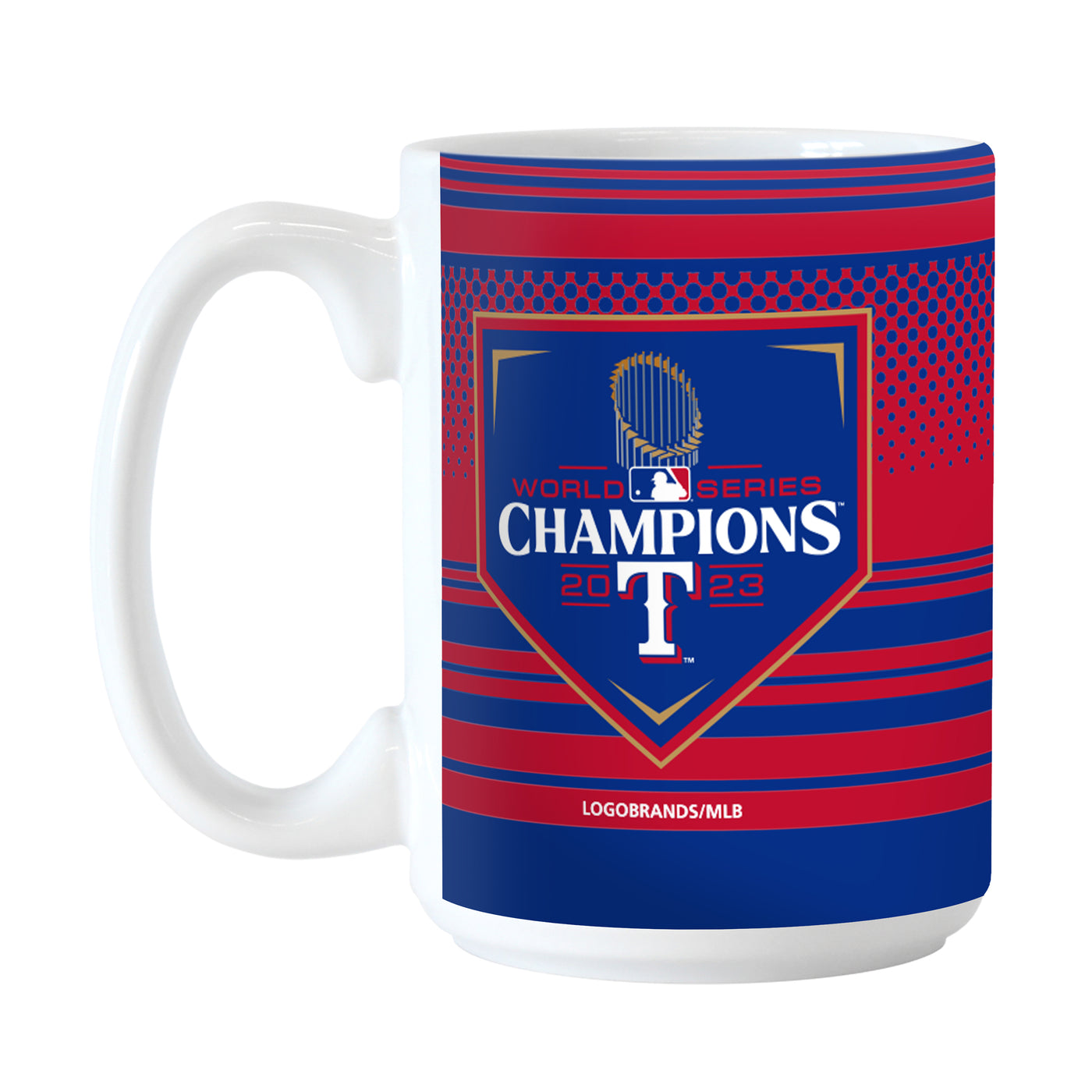 Texas Rangers 15oz 2023 World Series Champions Sublimated Mug