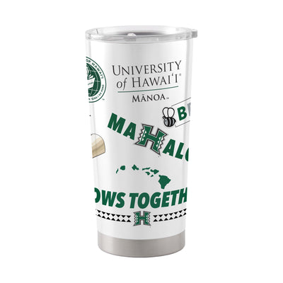 Hawaii - Manoa 20oz Native Stainless Tumbler - Logo Brands