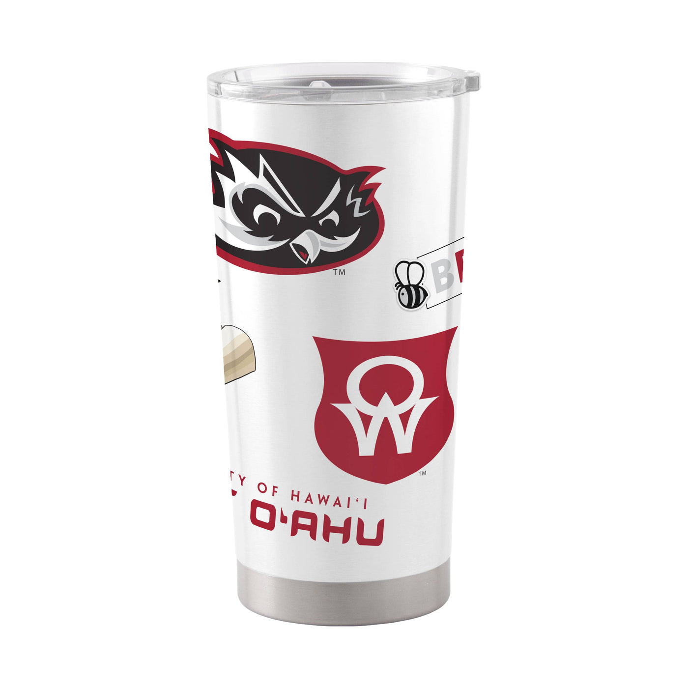 Hawaii - West O'ahu 20oz Native Stainless Tumbler - Logo Brands