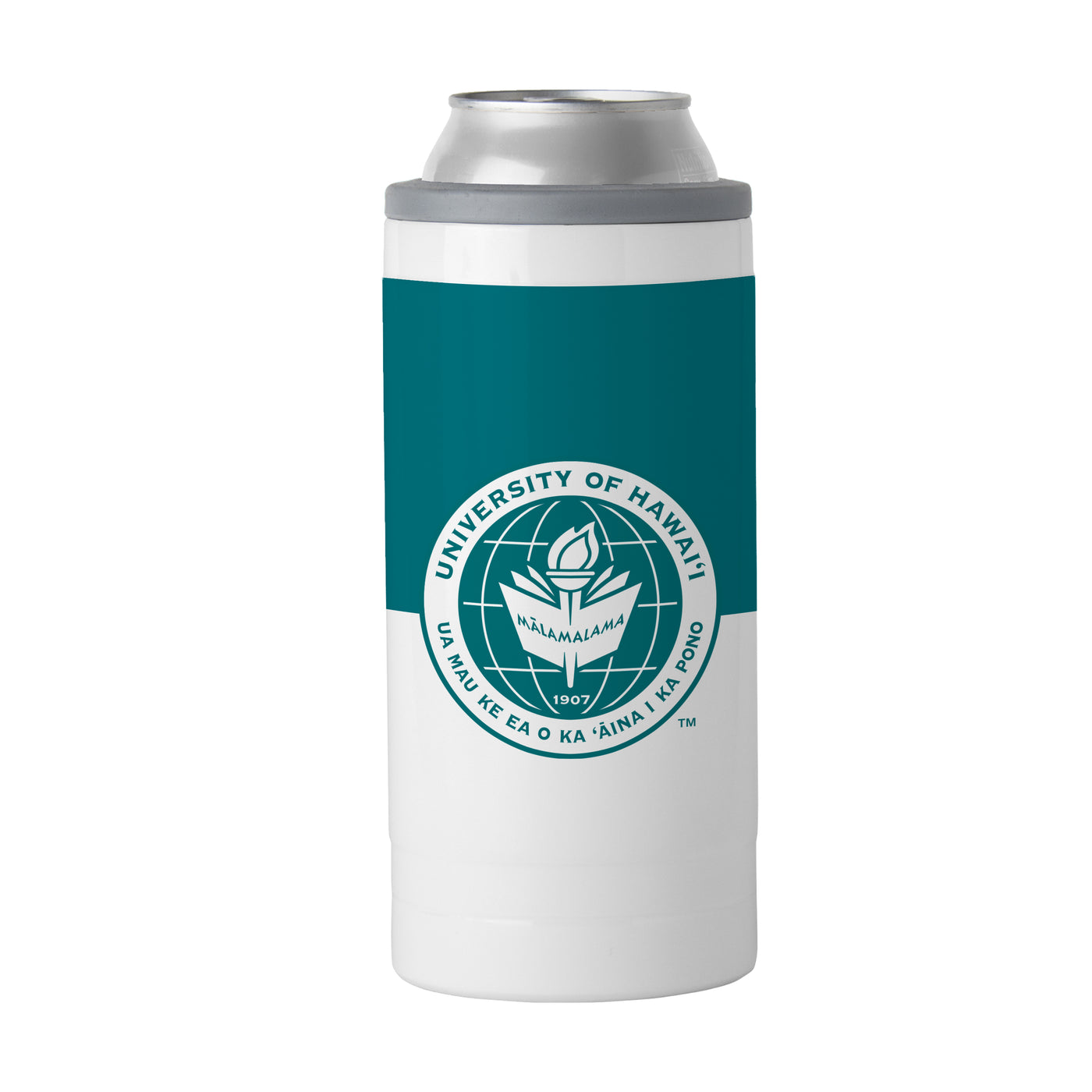 University of Hawaii - Honolulu 12oz Colorblock Slim Can Coolie