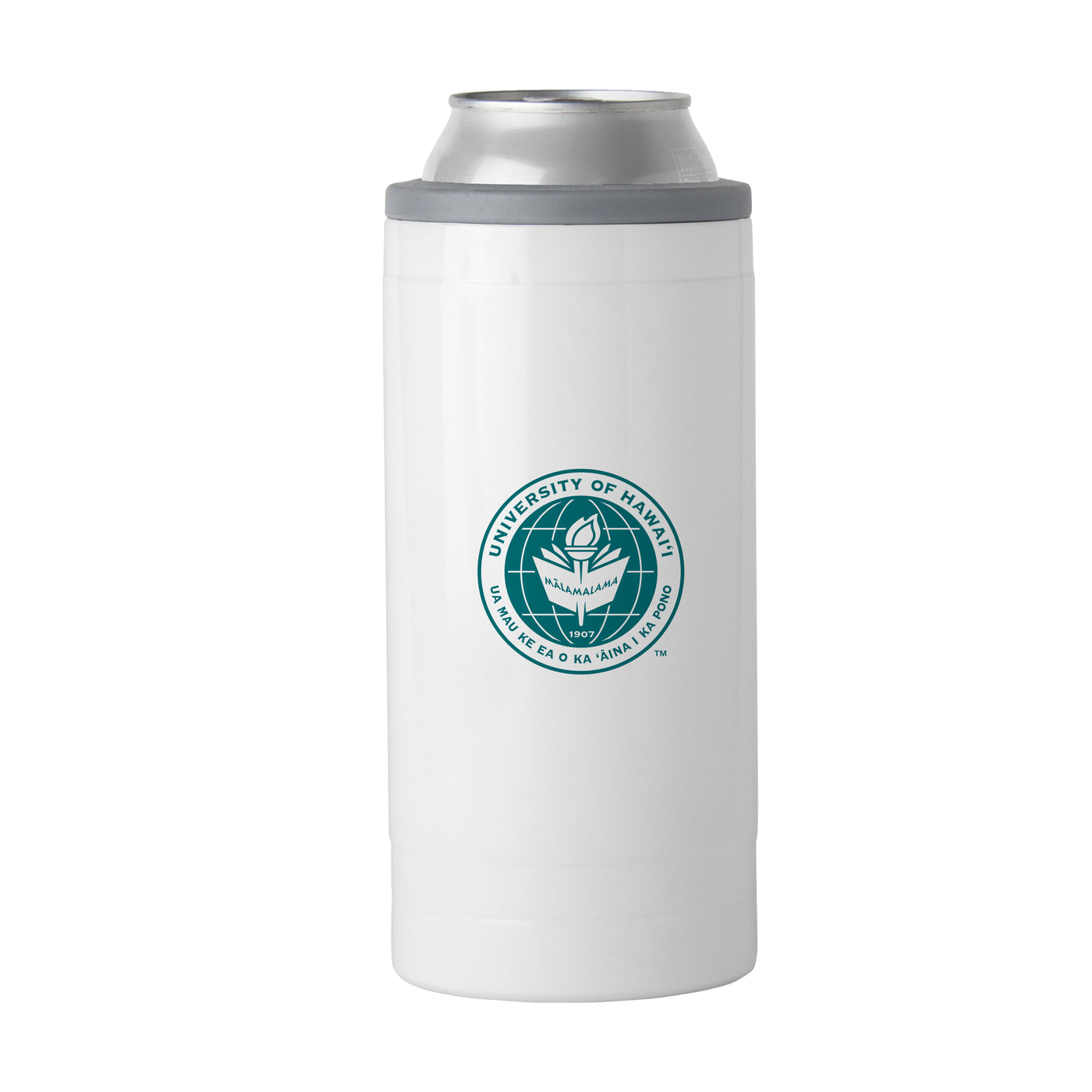 Hawaii - Honolulu 12oz Gameday Slim Can Coolie - Logo Brands