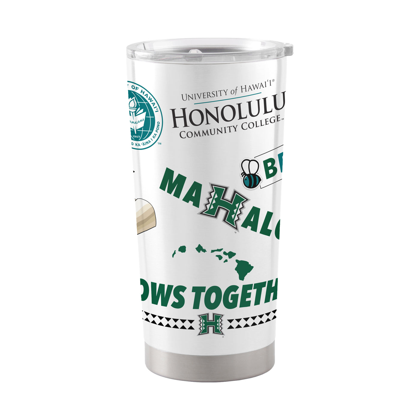University of Hawaii - Honolulu 20oz Native Stainless Tumbler