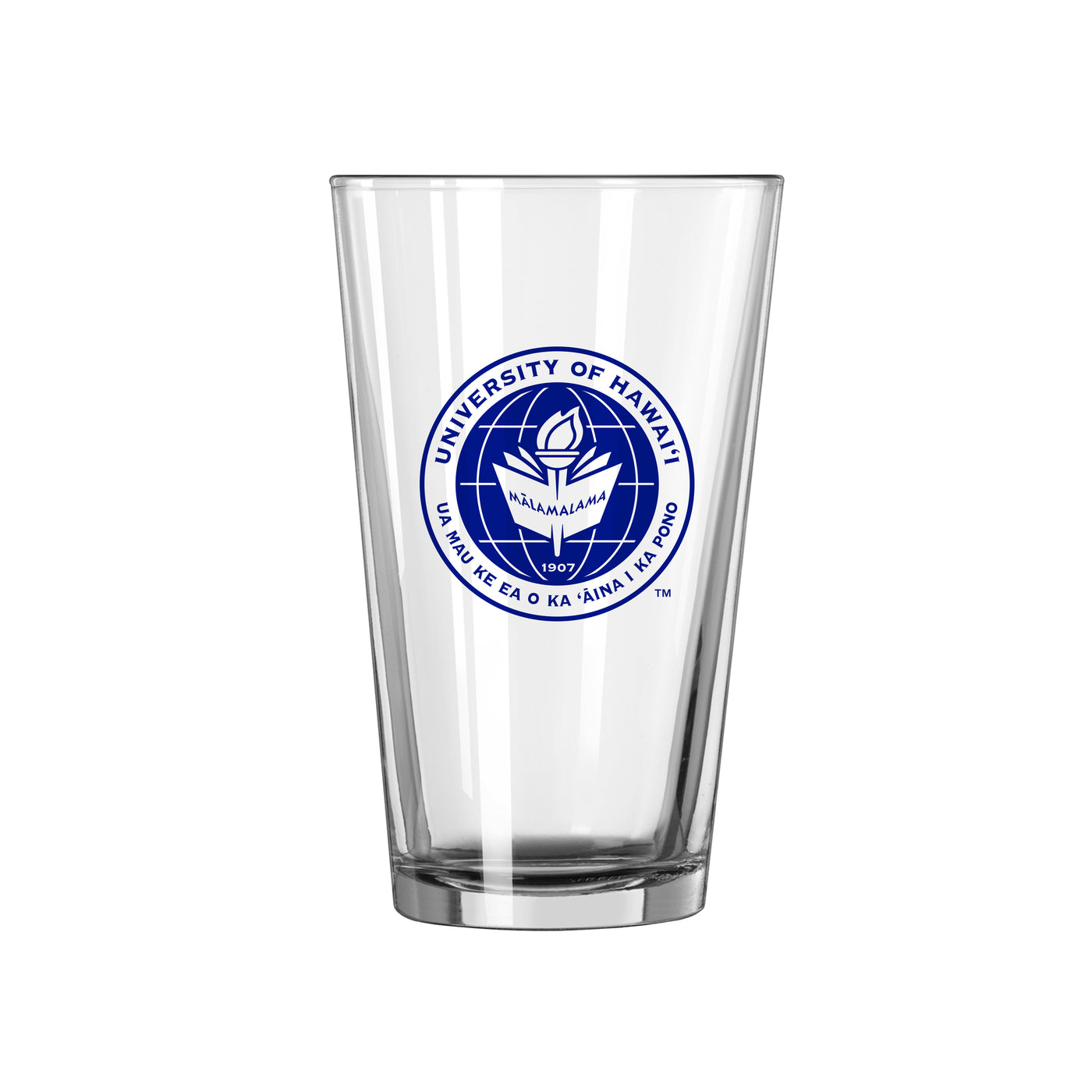 Hawaii - Kapi'olani 16oz Gameday Pint Glass - Logo Brands