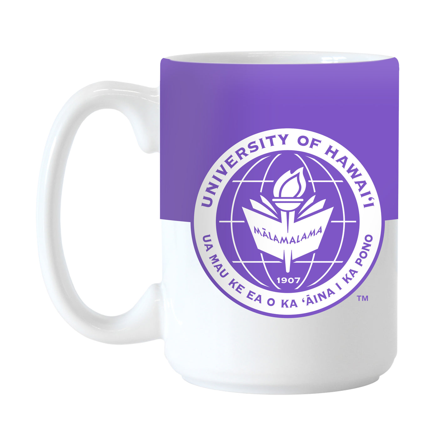 University of Hawaii - Kaua'i 15oz Colorblock Sublimated Mug