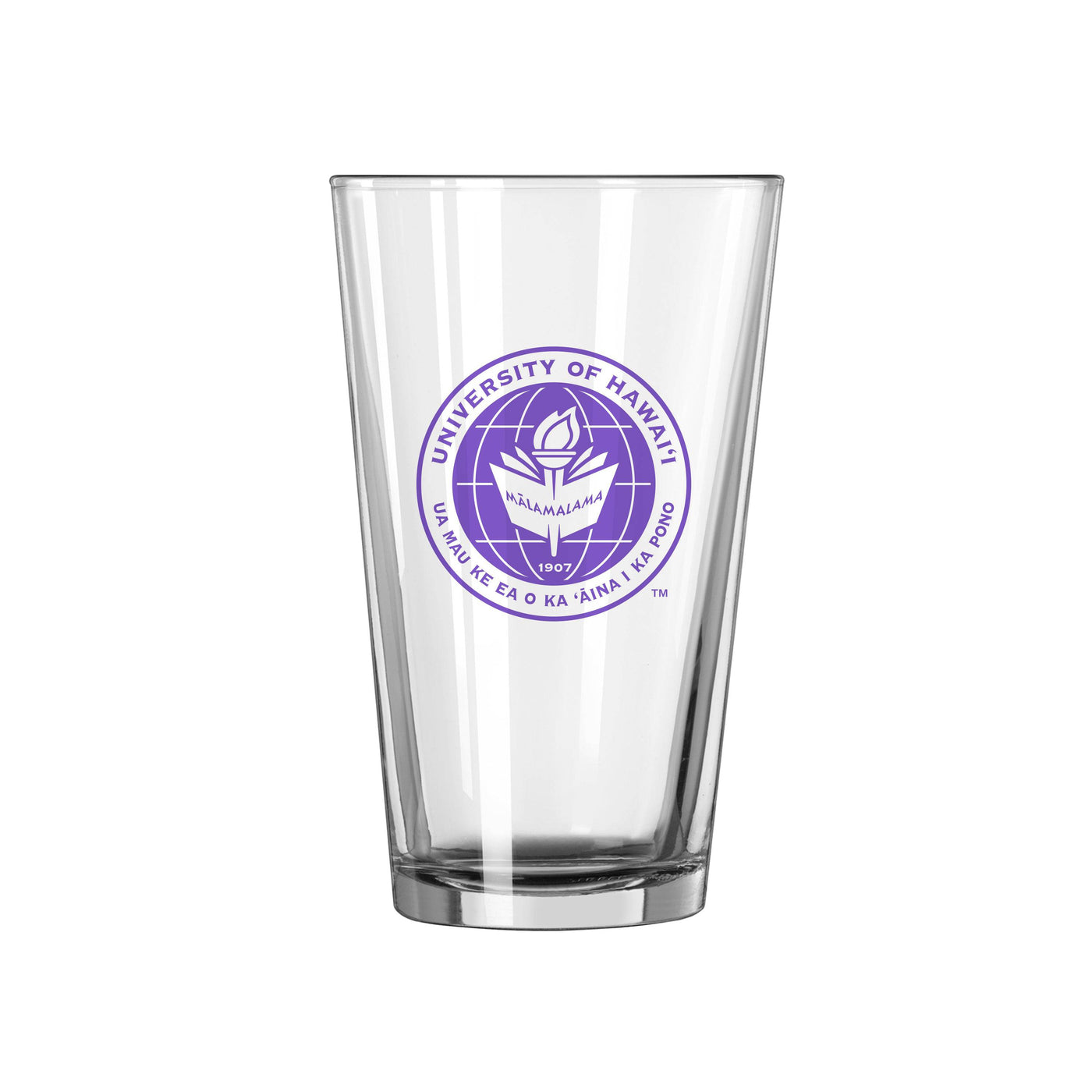 Hawaii - Kaua'i 16oz Gameday Pint Glass - Logo Brands