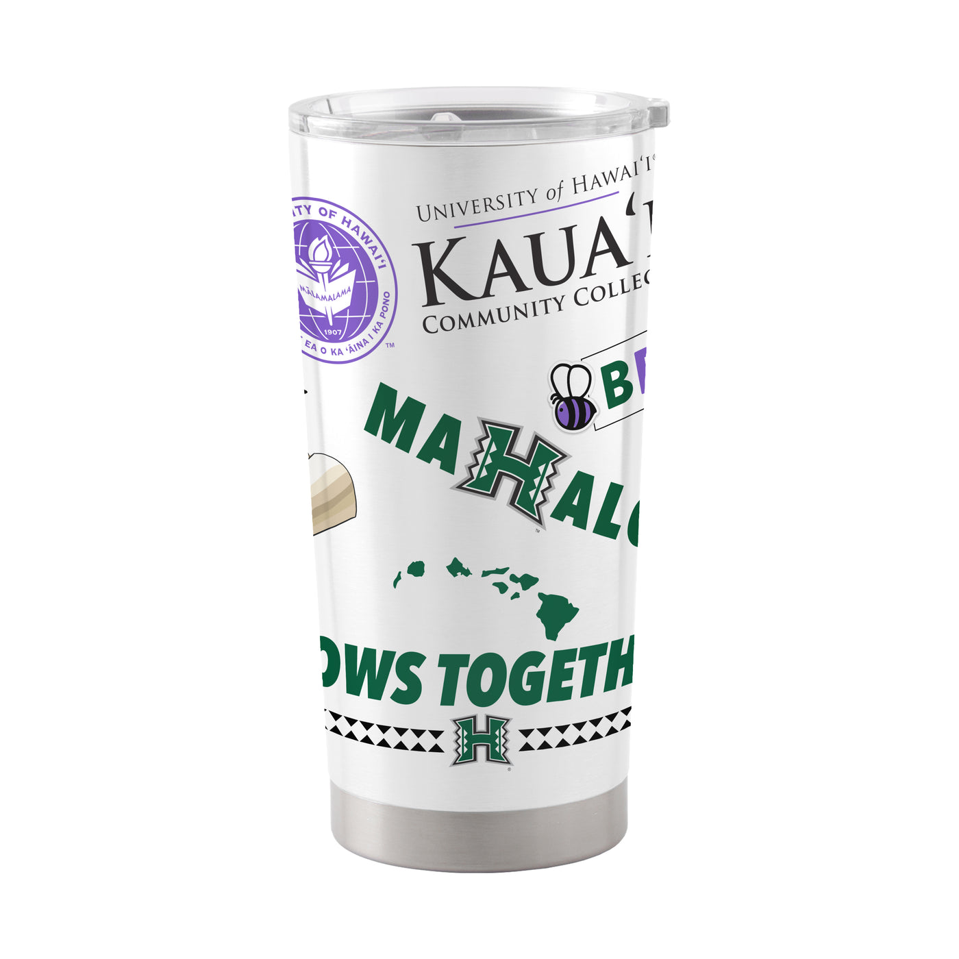 Hawaii - Kaua'i 20oz Native Stainless Tumbler - Logo Brands